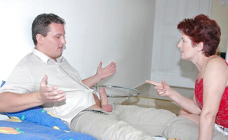 Deluxe redhead older Terezka in xxx fuck and suck action 